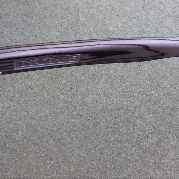 Rare Quiksilver The Ferris Faux Wood Frames Sunglasses in Green Gray and Black - Picture 16 of 16